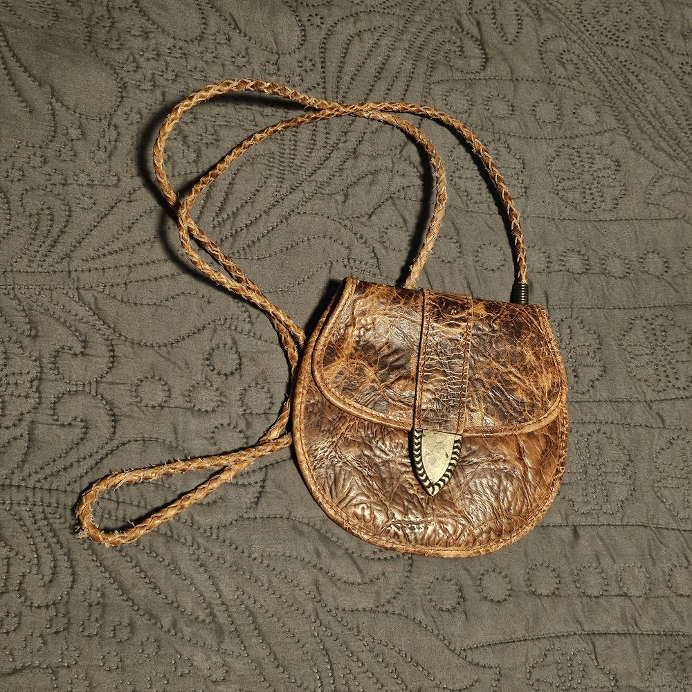 Rolfs Cowhide Coin Purse Crossbody